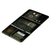 Magnet Flexible Commandes militaires Équipement radio Vintage (Côté Gauche)