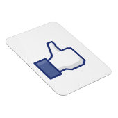 Magnet Flexible Comme une main - Pouce levé FB (Côté Droit)