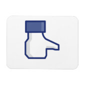 Magnet Flexible Comme une main - Pouce levé FB (Horizontal)
