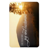 Magnet Flexible Commencez Chaque Jour Avec Joie (Vertical)