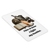 Magnet Flexible Comment je mène mes batailles (Côté Droit)