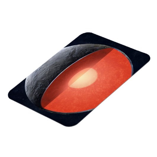 Magnet Flexible Comment Une Planète Rocheuse Se Forme. (Côté Gauche)