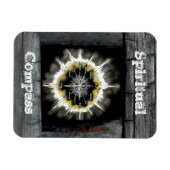 Magnet Flexible Compas spirituel (Horizontal)