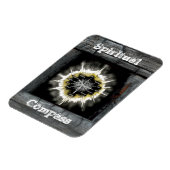 Magnet Flexible Compas spirituel (Côté Gauche)