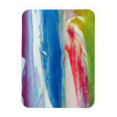 Magnet Flexible Composition Abstraite (Vertical)