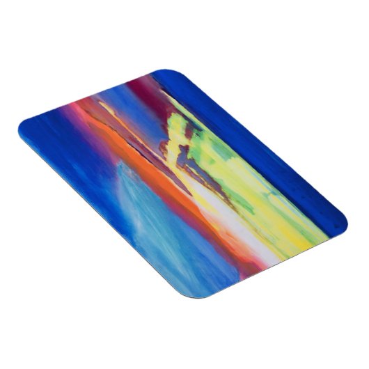 Magnet Flexible Composition Abstraite (Côté Droit)