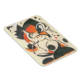 Magnet Flexible Composition avec deux cerfs de Franz Marc (Côté Droit)