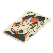 Magnet Flexible Composition avec deux cerfs par Franz Marc (Côté Gauche)