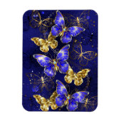 Magnet Flexible Composition avec papillons Sapphire (Vertical)