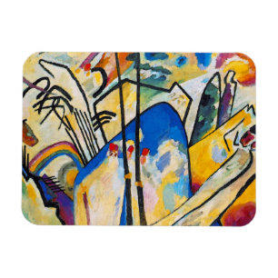 Magnet Flexible Composition Quatre de Wassily Kandinsky - Art Abst
