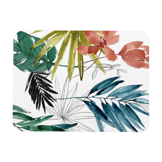Magnet Flexible Composition tropicale (Horizontal)