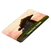 Magnet Flexible Comté de Clare Dolmen au coucher du soleil (Côté Gauche)