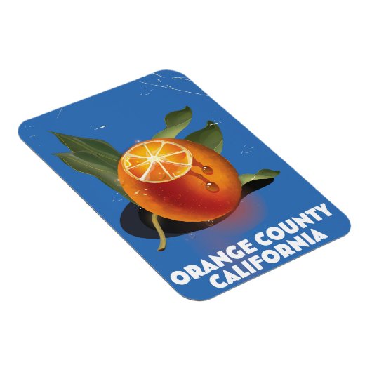 Magnet Flexible Comté d'Orange Californie (Côté Droit)