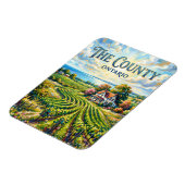 Magnet Flexible Comté Prince-Édouard Canada (Côté Gauche)