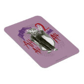 Magnet Flexible Comte von Count Dessin au trait noir et blanc (Côté Droit)
