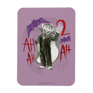 Magnet Flexible Comte von Count Dessin au trait noir et blanc