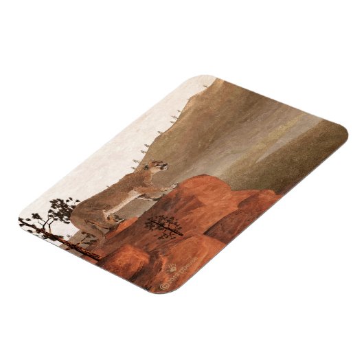 Magnet Flexible Concentration - Cougar (Côté Gauche)