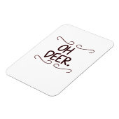 Magnet Flexible Conception artistique créative Alastor Oh Deer (Côté Gauche)