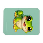 Magnet Flexible Conception d'animal Kawaii de grenouille aux grand (Horizontal)
