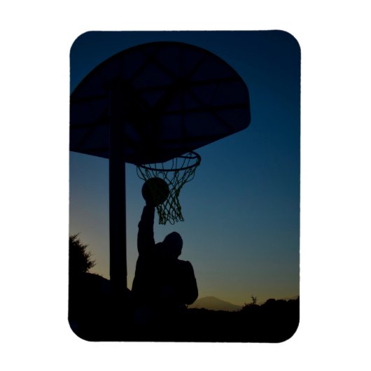 Magnet Flexible Conception de basket-ball (Vertical)