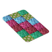 Magnet Flexible conception de courtepointe florale (Côté Droit)