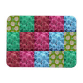 Magnet Flexible conception de courtepointe florale (Horizontal)