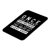 Magnet Flexible Conception de devis de sagesse - Valeur de chaque  (Côté Gauche)