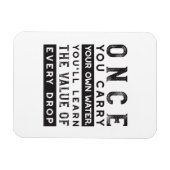 Magnet Flexible Conception de devis de sagesse - Valeur de chaque  (Horizontal)