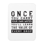 Magnet Flexible Conception de devis de sagesse - Valeur de chaque  (Vertical)