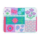 Magnet Flexible Conception de fleurs vibrantes en fleurs (Horizontal)