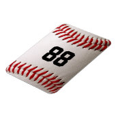 Magnet Flexible Conception de joueur de baseball avec numéro de ma (Côté Gauche)