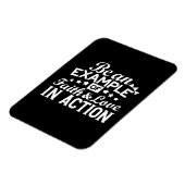 Magnet Flexible Conception de la motivation chrétienne - Foi, Amou (Côté Gauche)