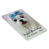 Magnet Flexible Conception de Noël pour chien moderne de joyeuses (Côté Droit)
