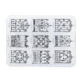 Magnet Flexible Conception de rails en fonte, de 'Macfarlane's (Horizontal)