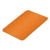 Magnet Flexible Conception de rayures verticales modernes orange (Côté Gauche)