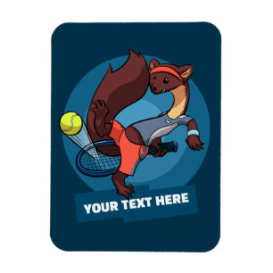 Magnet Flexible Conception de tir astucieux de tennis Martre des p