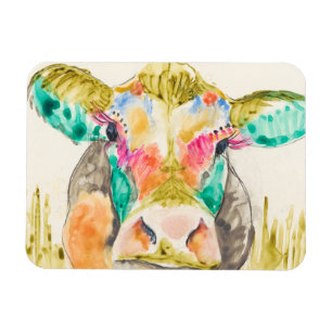 Magnet Flexible Conception de vache colorée