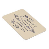 Magnet Flexible Conception de vidéos d'hiver (Côté Droit)