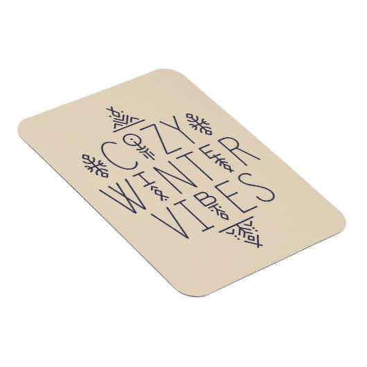 Magnet Flexible Conception de vidéos d'hiver (Côté Droit)