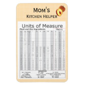 Magnet Flexible Conception des unités de mesure de la plage (Vertical)