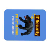 Magnet Flexible Conception d'humour technologique expliquant la sé (Horizontal)