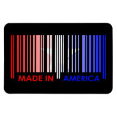 Magnet Flexible Conception du code barre des couleurs du drapeau a (Horizontal)