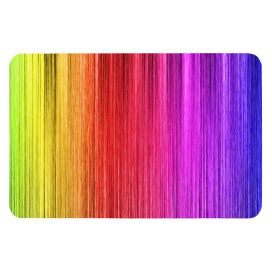Magnet Flexible Conception du rideau arc-en-ciel (Horizontal)