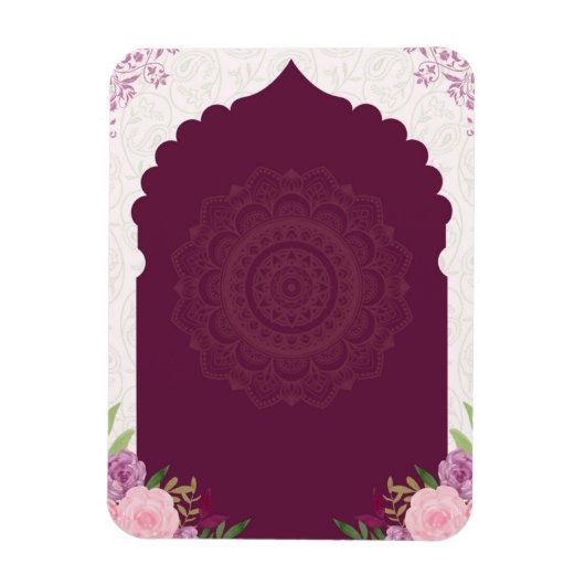 Magnet Flexible conception faire-part de mariage (Vertical)