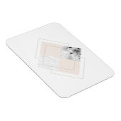 Magnet Flexible Conception géométrique du marbre (Côté Droit)