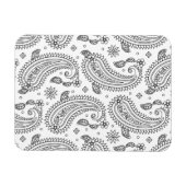 Magnet Flexible Conception inspirée de Paisley (Horizontal)