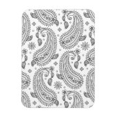 Magnet Flexible Conception inspirée de Paisley (Vertical)