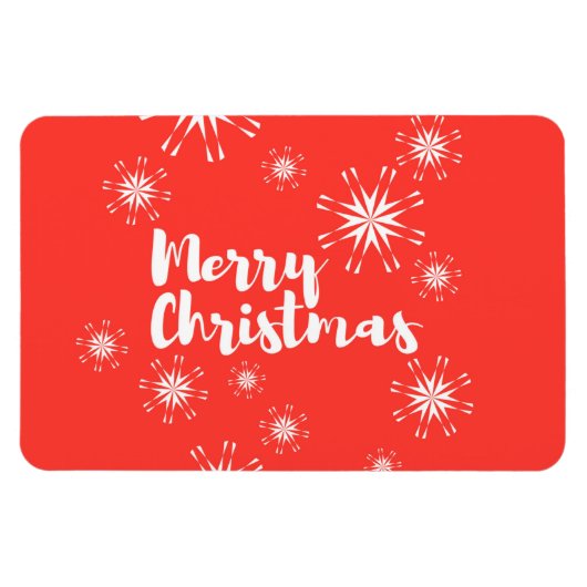 Magnet Flexible Conception joyeuse et ludique de "Joyeux Noël" (Horizontal)