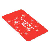 Magnet Flexible Conception joyeuse et ludique de "Joyeux Noël" (Côté Droit)
