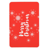 Magnet Flexible Conception joyeuse et ludique de "Joyeux Noël" (Vertical)